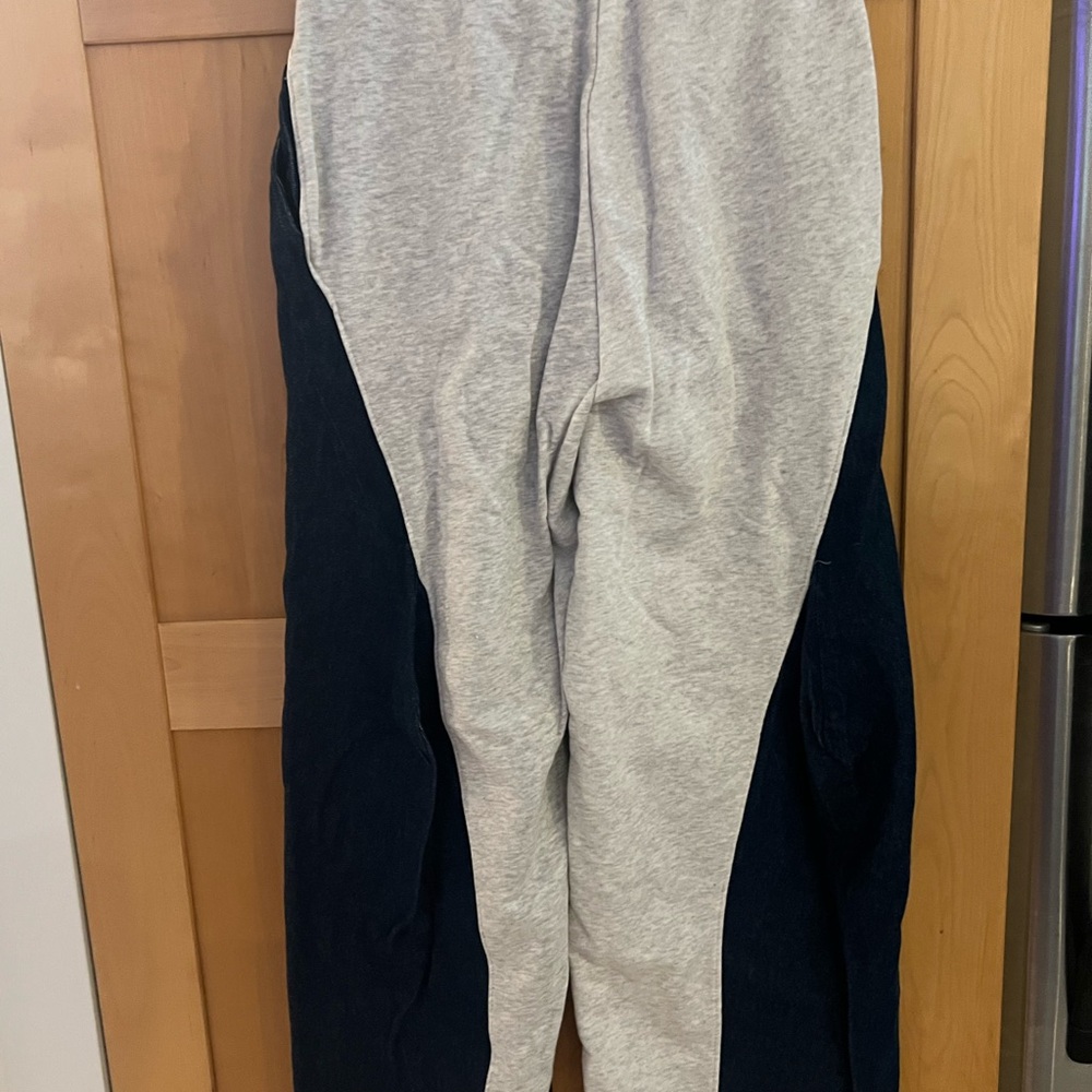 Zara Mixed Denim And Sweatpant Material Set - Picture 8 of 8